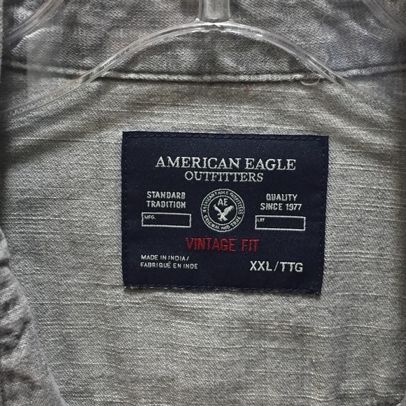 American Eagle Outfitters Other - American Eagle Vintage Fit Button Shirt